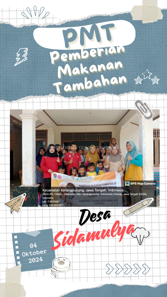 PMT (Pemberian Makanan Tambahan)