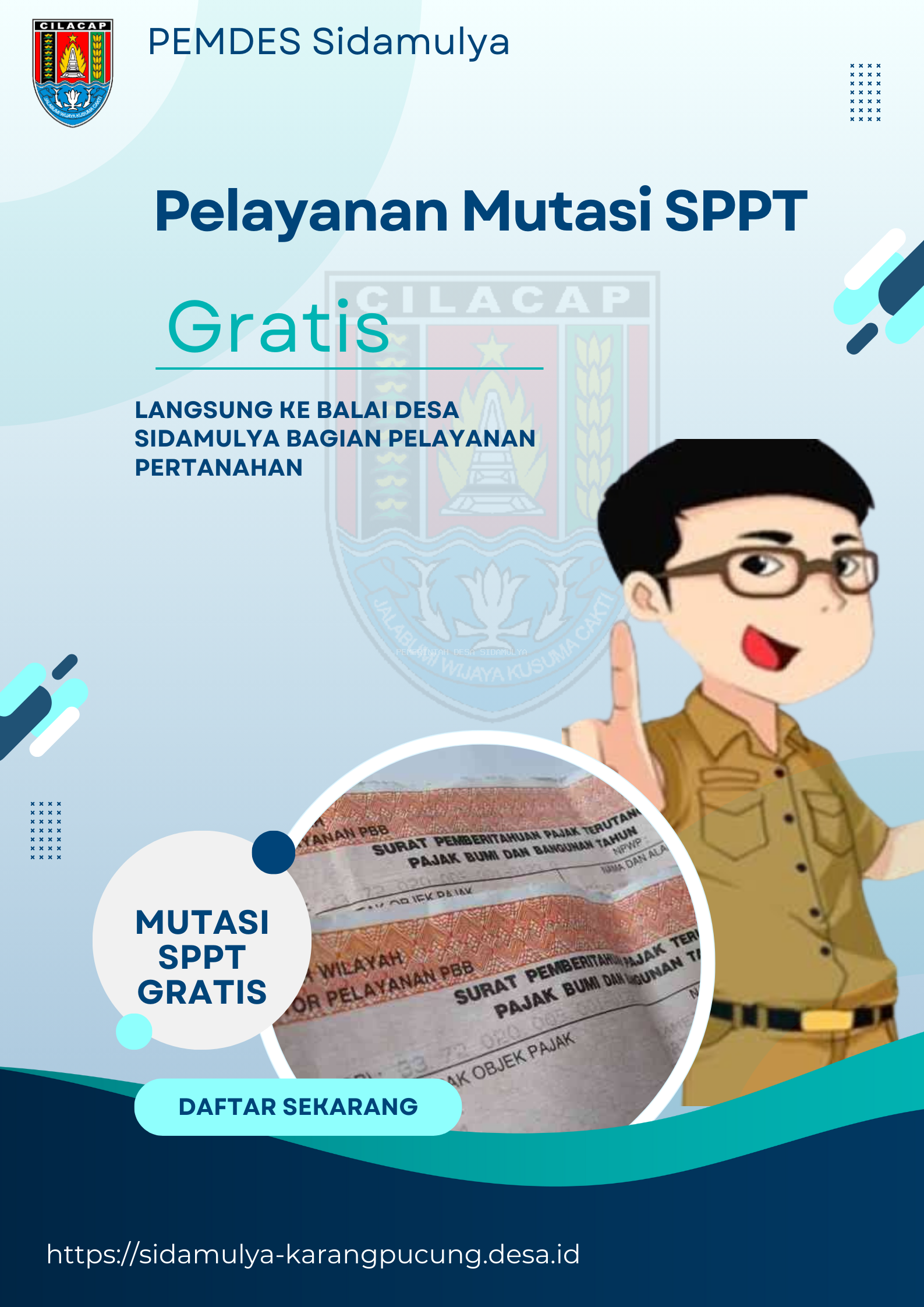 Mutasi SPPT PBB P2 GRATIS 